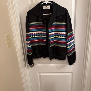 Vintage Handmade Seminole Indian Native American Jacket